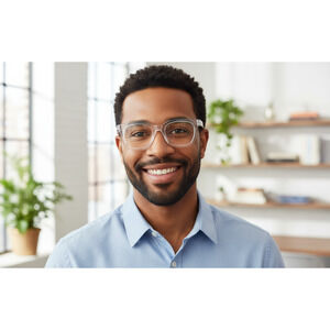 Peepers To The Max Blue Light Readers +3.00 Clear – Minimalist, Y2K, Casual